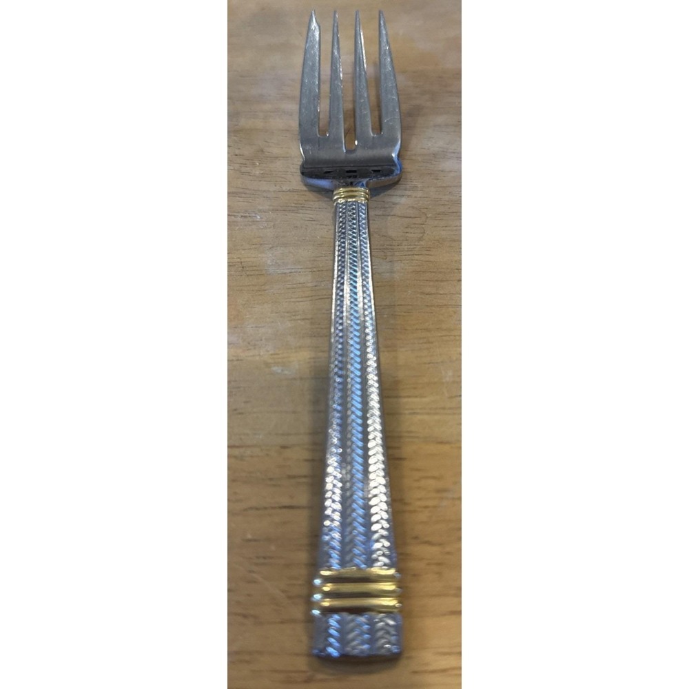 Ralph Lauren Golden Wainwright Stainless Steel Salad Fork 1991‎ Vintage